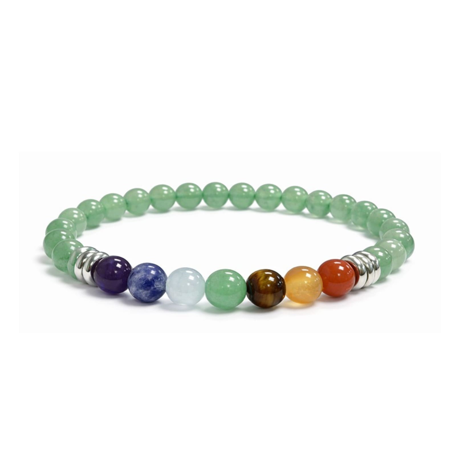 Aventurine Verte 7 Chakra-6mm